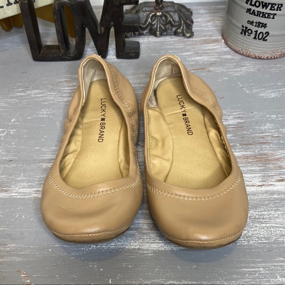 Lucky Brand Emmie leather ballet flat size 7M - Picture 11 of 11